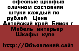 офесные щкафыв оличном состоянии  4 штуки каждый по 3000рублей › Цена ­ 12 000 - Алтайский край, Бийск г. Мебель, интерьер » Шкафы, купе   